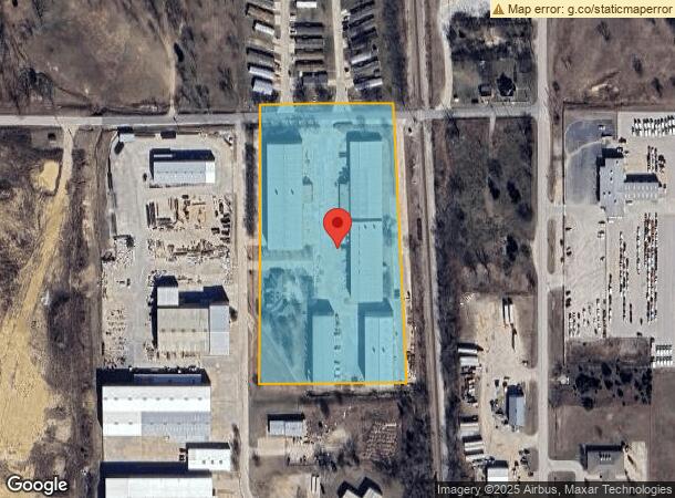  2429 Industrial Rd, Sapulpa, OK Parcel Map