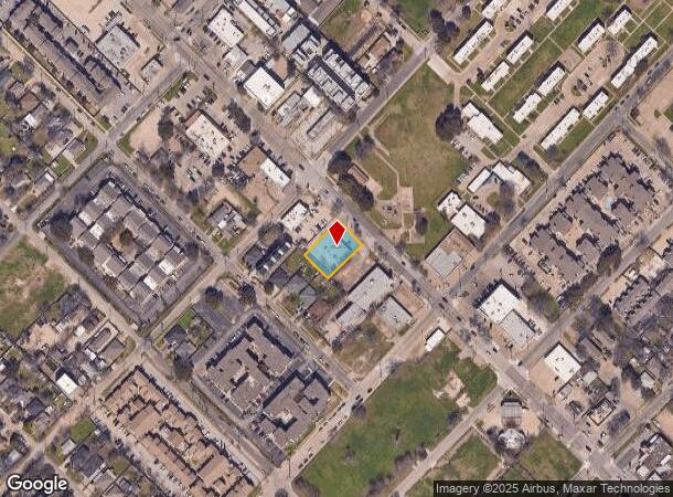  4525 Maple Ave, Dallas, TX Parcel Map