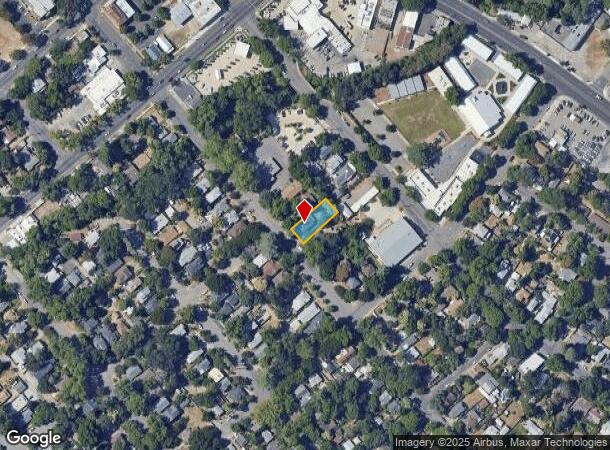 1029 Salem St, Chico, CA Parcel Map