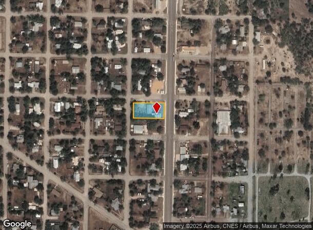 1005 N Bridge St, Brady, TX Parcel Map