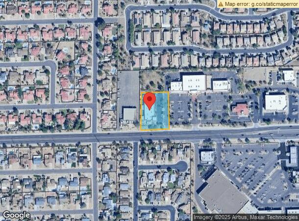  7642 W Cactus Rd, Peoria, AZ Parcel Map