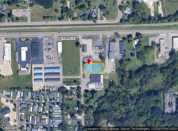 723 Bradish St, Adrian, MI Parcel Map