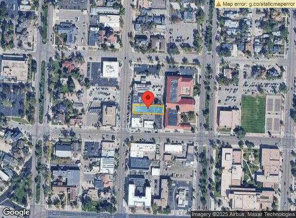  409 N Tejon St, Colorado Springs, CO Parcel Map