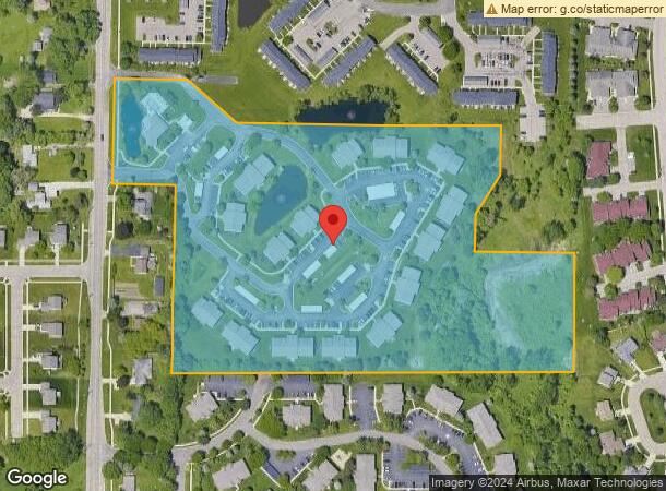  7530 Waters Edge, Lansing, MI Parcel Map