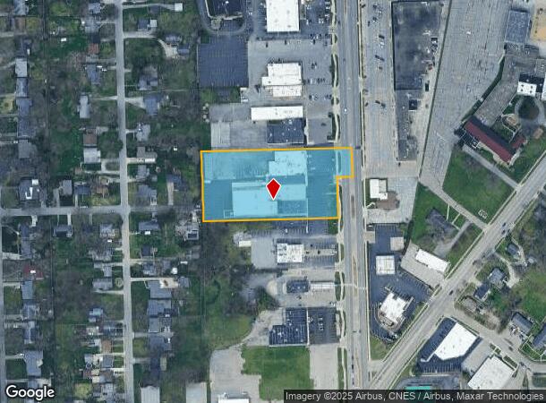 3305 N Anthony Blvd, Fort Wayne, IN Parcel Map