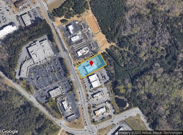 645 Dacula Rd, Dacula, GA Parcel Map