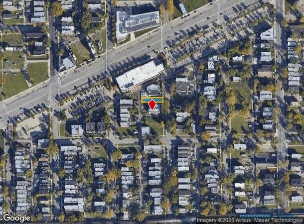  1826 S Spaulding Ave, Chicago, IL Parcel Map