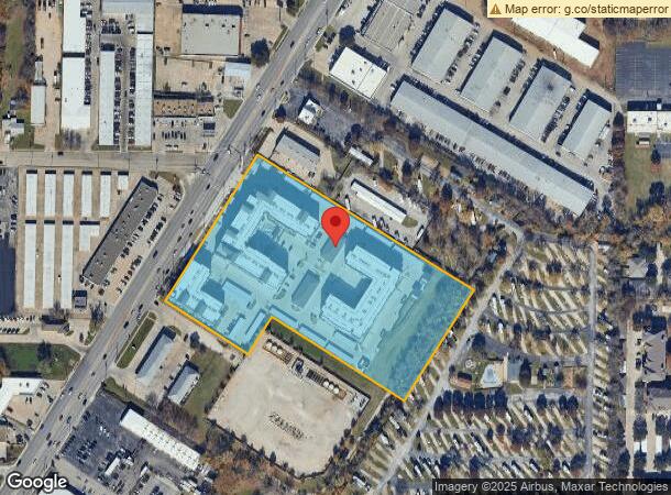  2811 S Cooper St, Arlington, TX Parcel Map