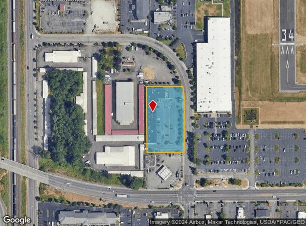  1525 A St Ne, Auburn, WA Parcel Map