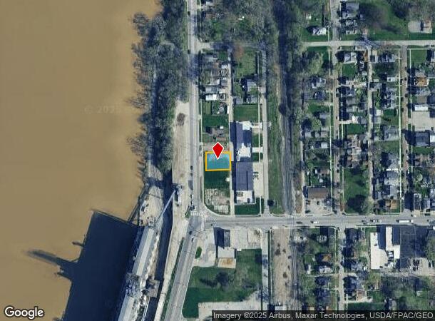  1141 Miami St, Toledo, OH Parcel Map