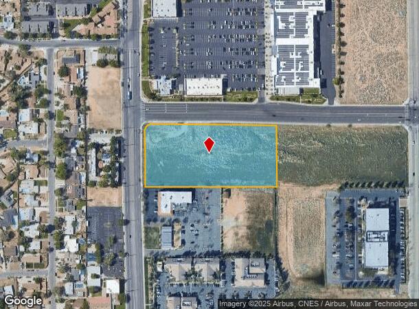 39150 10Th St W, Palmdale, CA Parcel Map