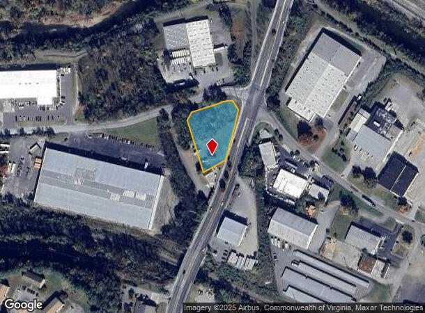 3441 Aerial Way Dr Sw, Roanoke, VA Parcel Map
