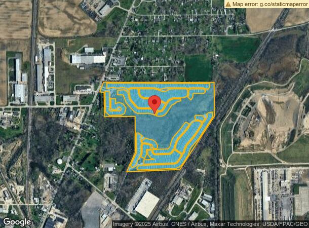  6400 S Dixie Hwy, Erie, MI Parcel Map