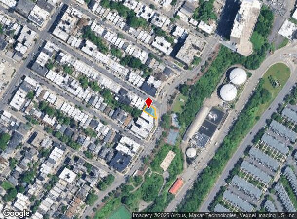  6313 Boulevard St E, West New York, NJ Parcel Map