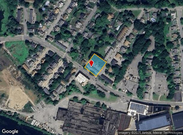 186 Main St, Whitinsville, MA Parcel Map