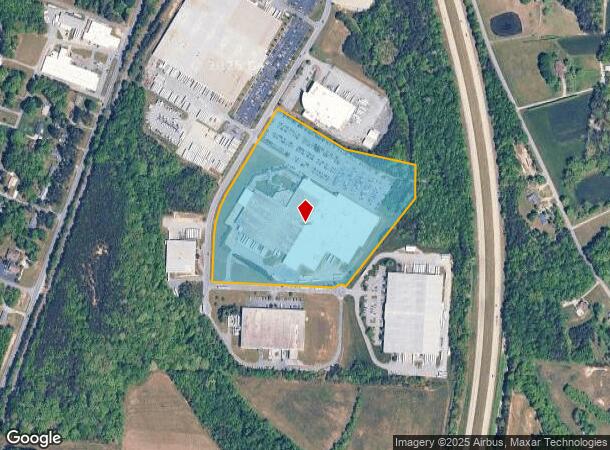 325 Welcome Center Blvd, Lexington, NC Parcel Map