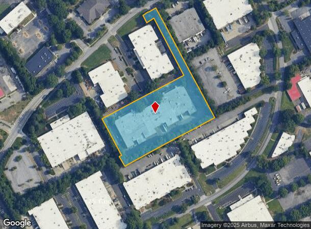  4388 Shackleford Rd, Norcross, GA Parcel Map
