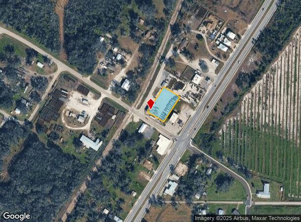  2523 Sw Flanders St, Arcadia, FL Parcel Map