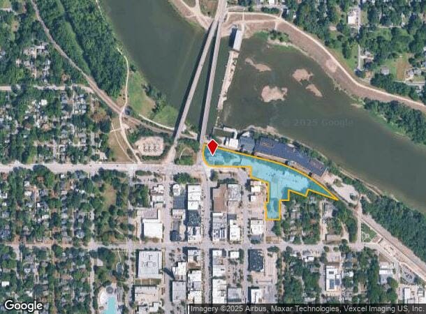 6 E 6Th St, Lawrence, KS Parcel Map