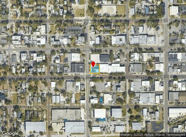  2161 1St Ave S, Saint Petersburg, FL Parcel Map