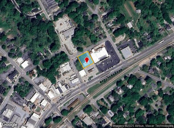  51 Washington St, Fairburn, GA Parcel Map