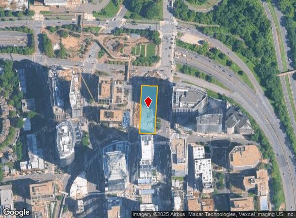 1901 N Moore St, Arlington, VA Parcel Map