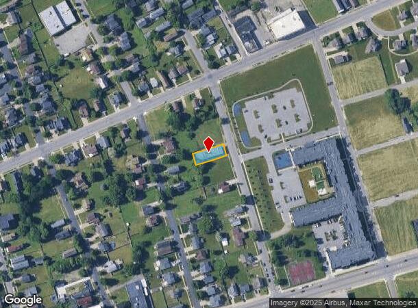 500 Spring St, Buffalo, NY Parcel Map