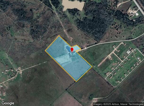 10867 Highway 36 S, Wallis, TX Parcel Map