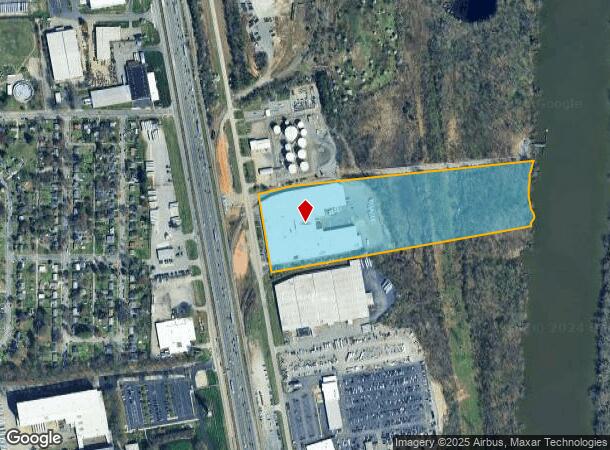  3310 Deepwater Terminal Rd, Richmond, VA Parcel Map