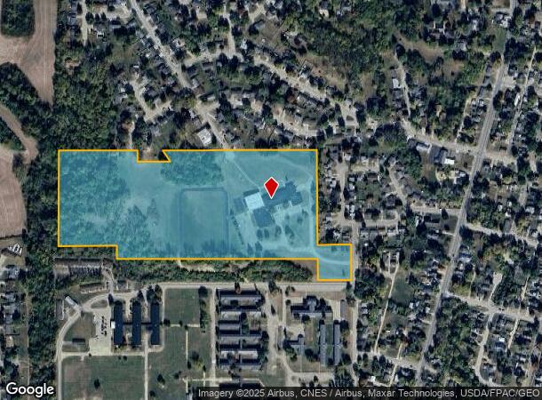 2810 N 4Th St, Clinton, IA Parcel Map