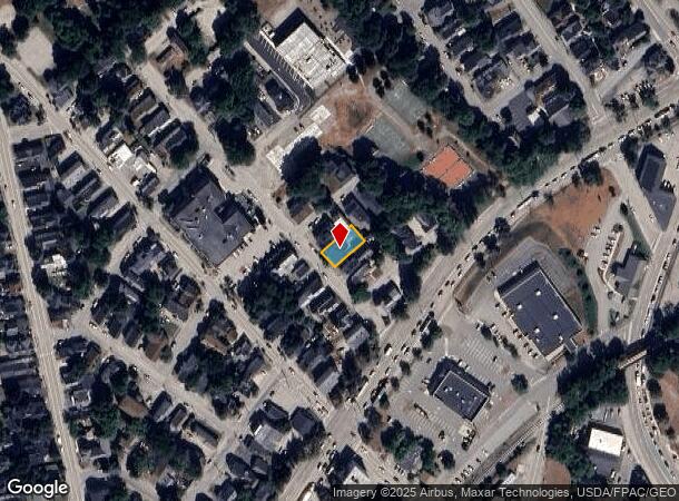 25 Webster St, Auburn, ME Parcel Map