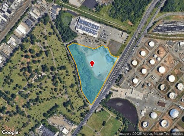  1001 E Edgar Rd, Linden, NJ Parcel Map