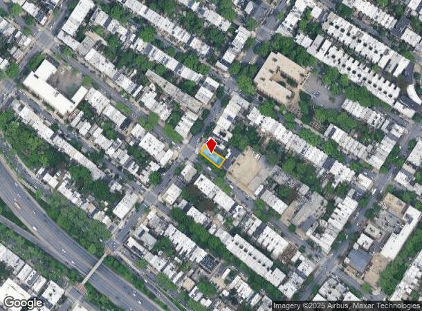  1657 8Th Ave, Brooklyn, NY Parcel Map