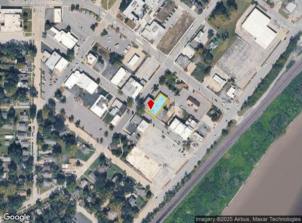  133 Oak St, Bonner Springs, KS Parcel Map