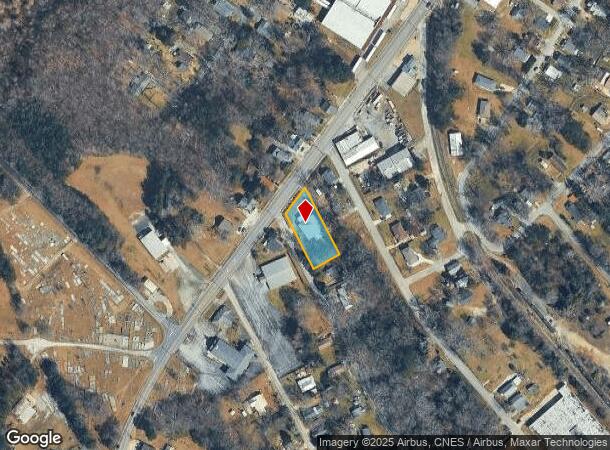  15 Almond St, Toccoa, GA Parcel Map