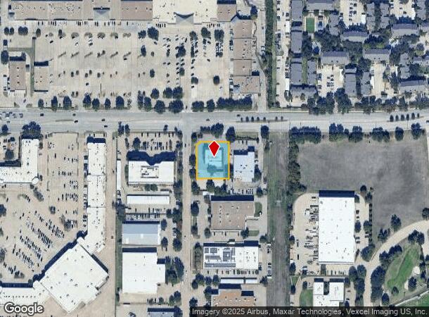  2908 E Trinity Mills Rd, Carrollton, TX Parcel Map