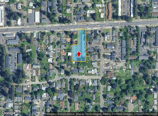 12920 Se Powell Blvd, Portland, OR Parcel Map
