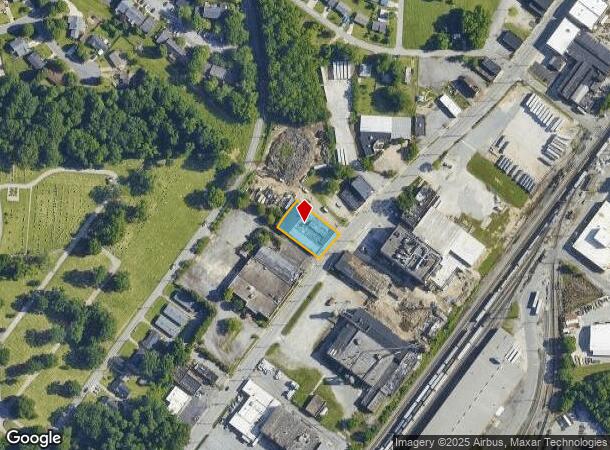  1670 W English Rd, High Point, NC Parcel Map