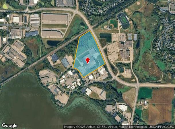  312 Lake Hazeltine Dr, Chaska, MN Parcel Map