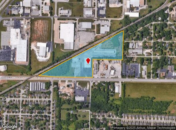  4615 W Chestnut Expy, Springfield, MO Parcel Map