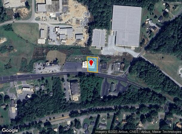 2419 W Webb Ave, Burlington, NC Parcel Map