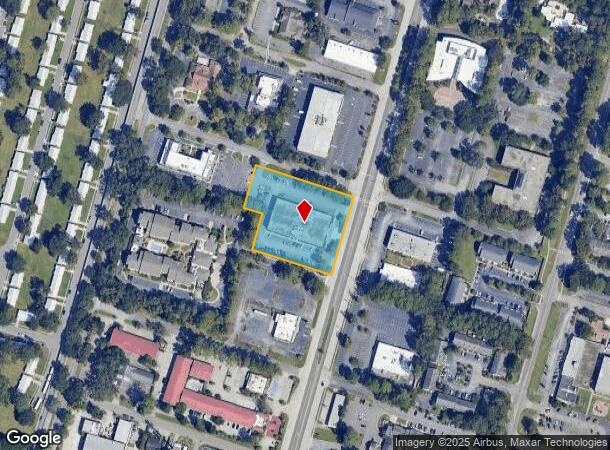  6605 Abercorn St, Savannah, GA Parcel Map
