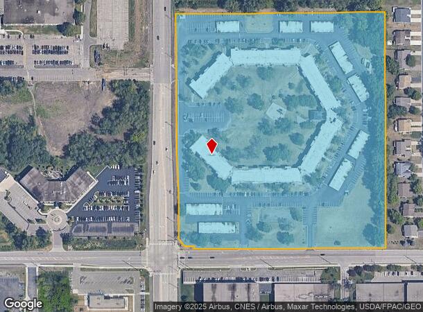 4130 Lexington Ave N, Saint Paul, MN Parcel Map