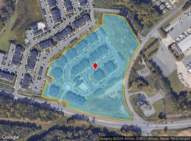  1000 Orchard Groves Ct, NC Parcel Map