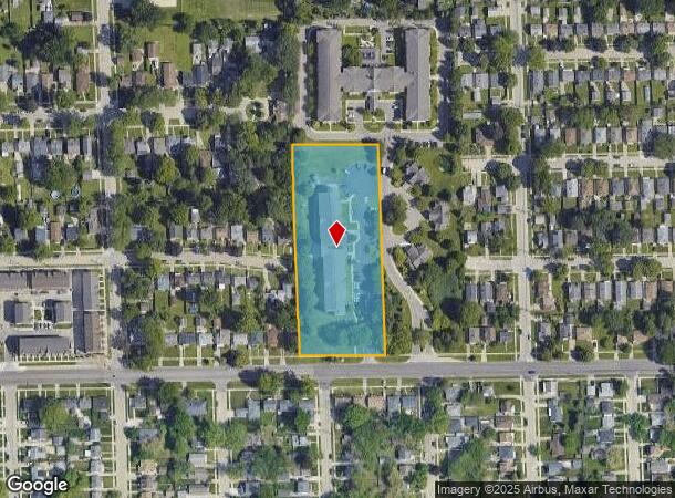 701 E Woodward Heights Blvd, Hazel Park, MI Parcel Map