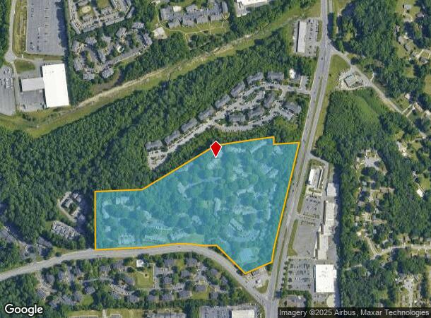 10 Old Oak Dr, Winston Salem, NC Parcel Map