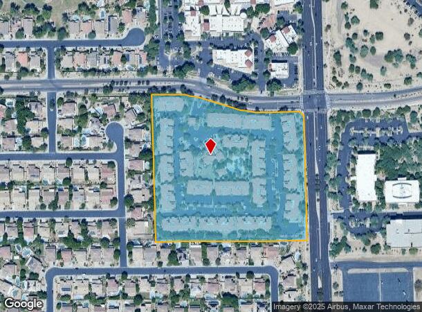 5959 W Utopia Rd, Glendale, AZ Parcel Map