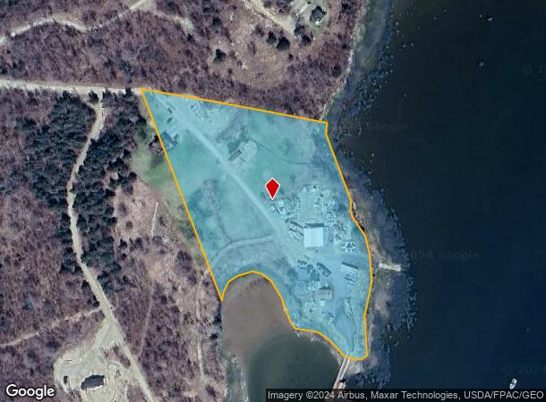  85 His Cove Ln, Harrington, ME Parcel Map