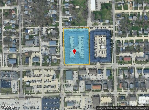  214 W Willow St, Normal, IL Parcel Map