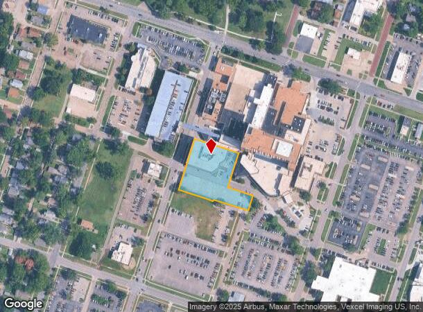  634 Sw Mulvane St, Topeka, KS Parcel Map